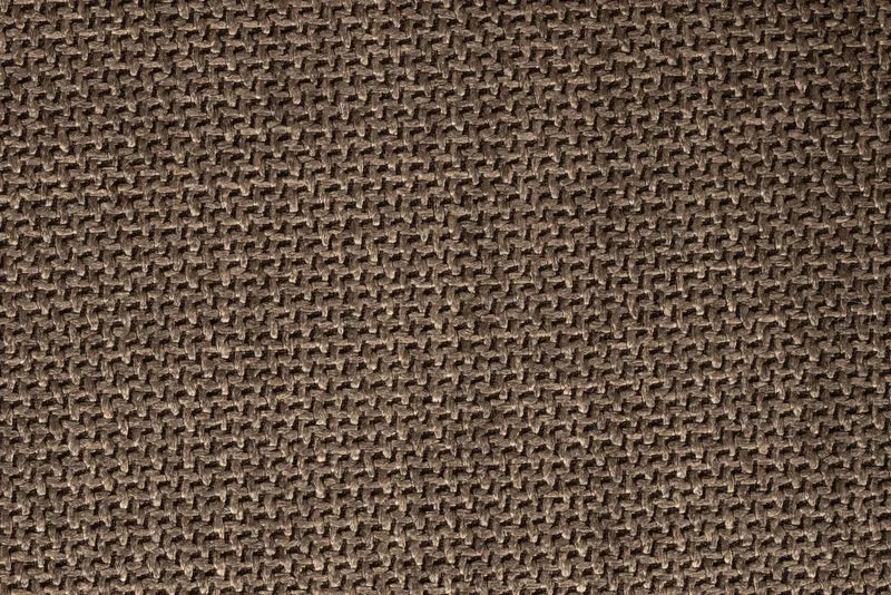 White Label Living Stuhl Toye – Braun, Polyester, 68 × 61 × 85 cm, 2er-Set
