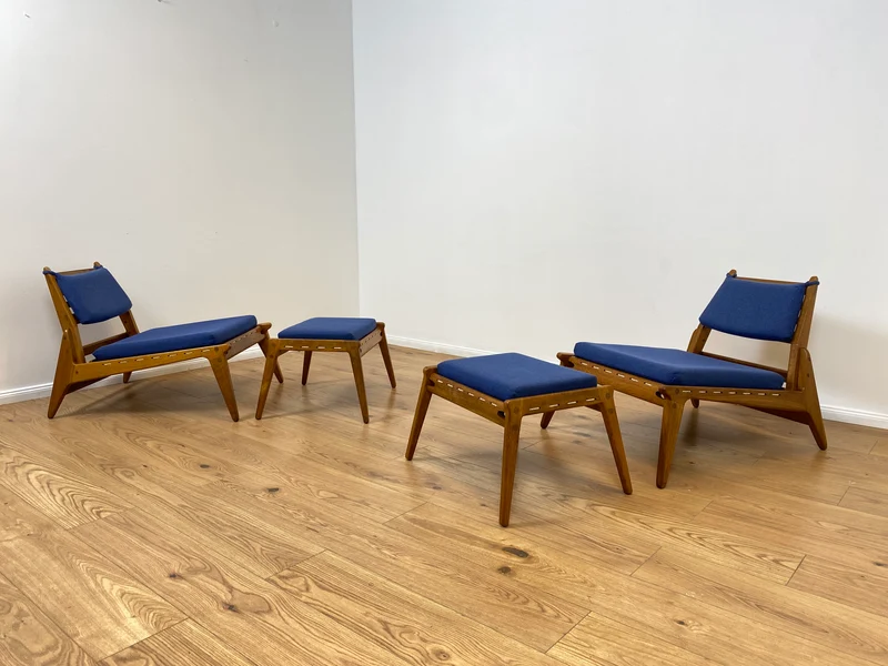 WMK # 1/2 Sehr rarer "Hunting Chair" , das Original aus PGH Erzgebirgisches Kunsthandwerk Annaberg Buchholz in sehr gutem Zustand