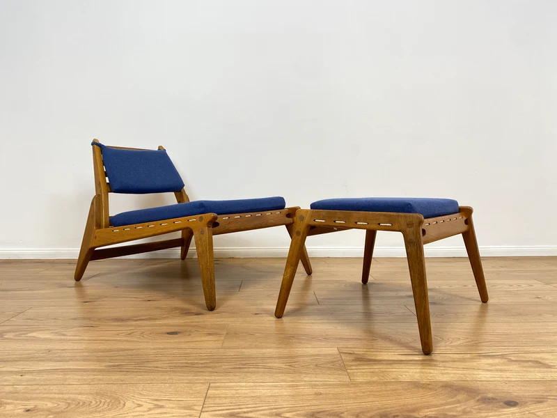 WMK # 1/2 Sehr rarer "Hunting Chair" , das Original aus PGH Erzgebirgisches Kunsthandwerk Annaberg Buchholz in sehr gutem Zustand