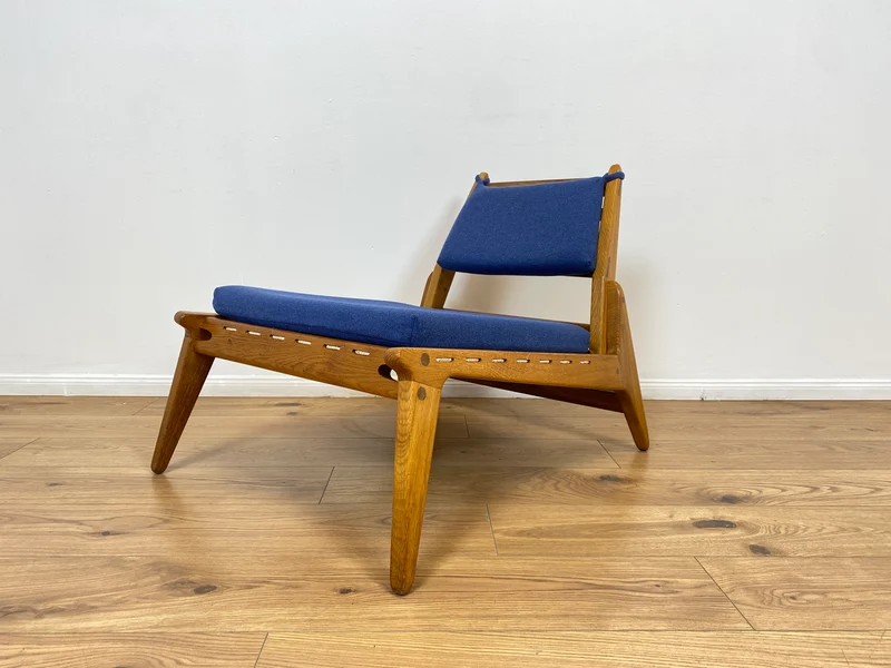 WMK # 1/2 Sehr rarer "Hunting Chair" , das Original aus PGH Erzgebirgisches Kunsthandwerk Annaberg Buchholz in sehr gutem Zustand