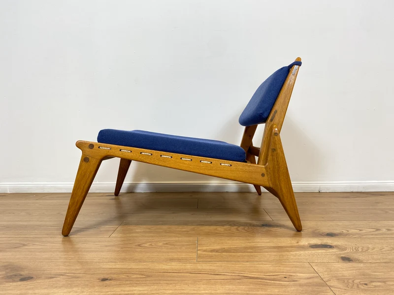 WMK # 1/2 Sehr rarer "Hunting Chair" , das Original aus PGH Erzgebirgisches Kunsthandwerk Annaberg Buchholz in sehr gutem Zustand