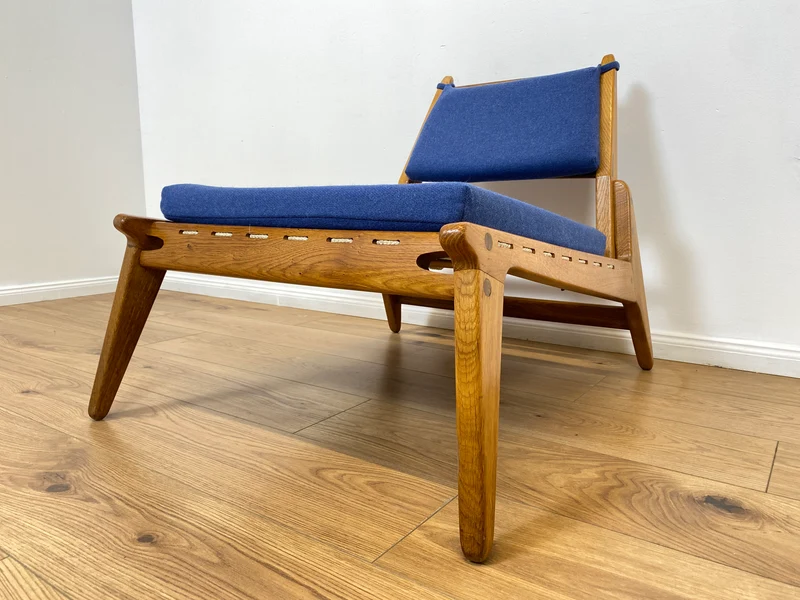 WMK # 1/2 Sehr rarer "Hunting Chair" , das Original aus PGH Erzgebirgisches Kunsthandwerk Annaberg Buchholz in sehr gutem Zustand
