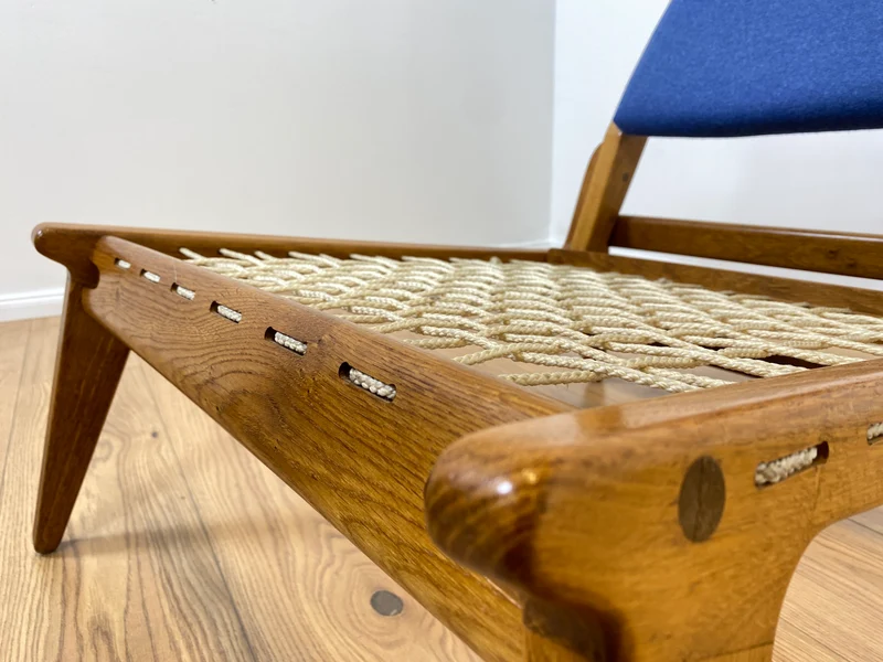 WMK # 1/2 Sehr rarer "Hunting Chair" , das Original aus PGH Erzgebirgisches Kunsthandwerk Annaberg Buchholz in sehr gutem Zustand