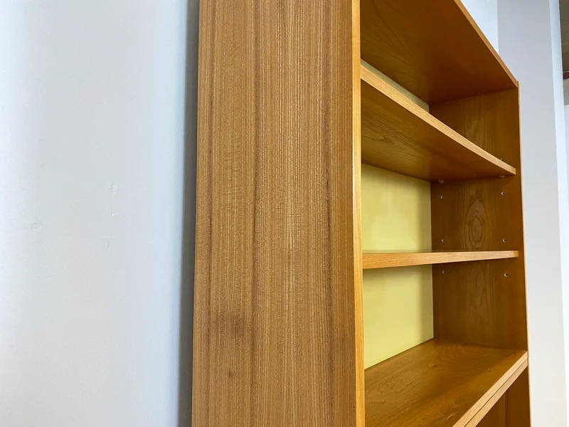WMK Stilvoller & geräumiger 1960er Jahre Designer Schreibschrank von Bruno Knoblauch für VEB Hellerau