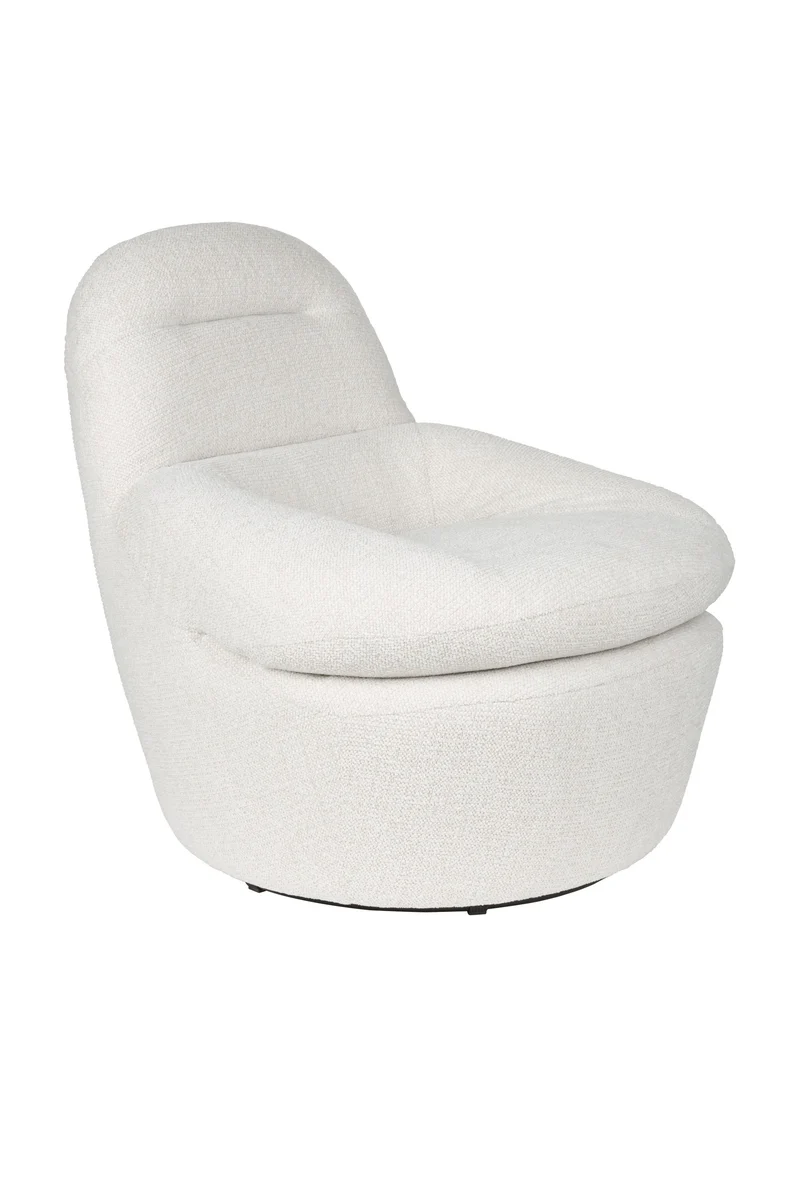 White Label Living Loungesessel Velvoro – Polyester, 84 × 80 × 82 cm