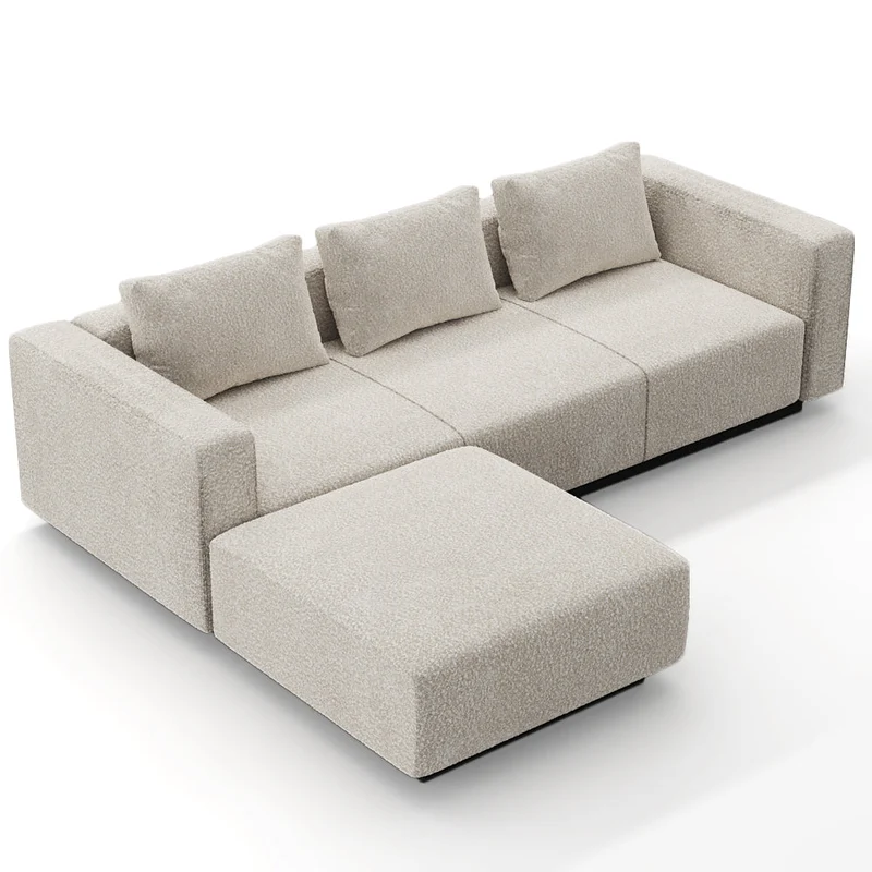 Evanyrouse Laggi 3-Sitzer Sofa mit Chaiselongue links