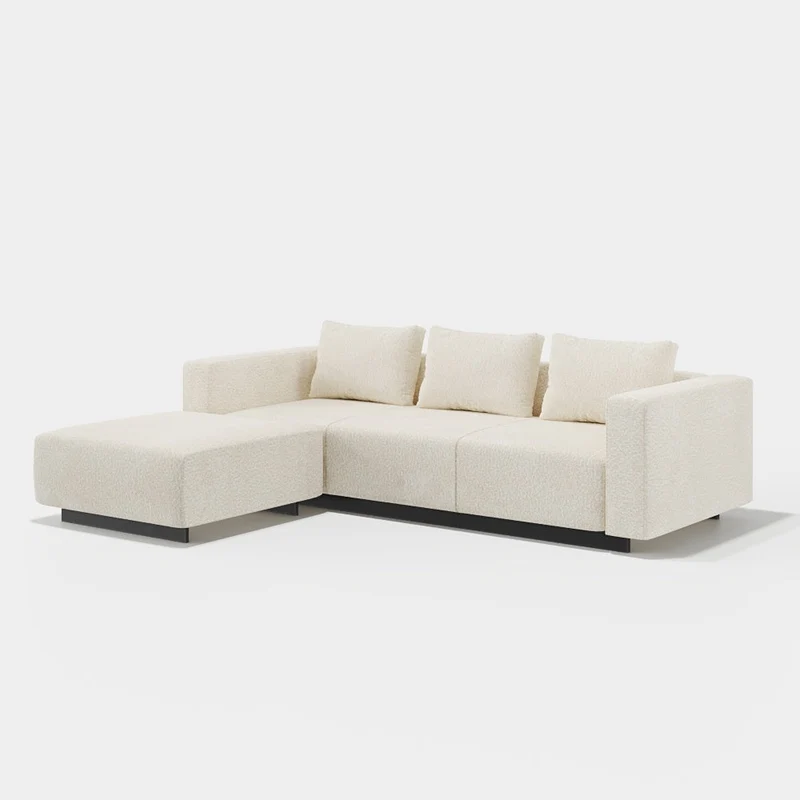 Evanyrouse Laggi 3-Sitzer Sofa mit Chaiselongue links