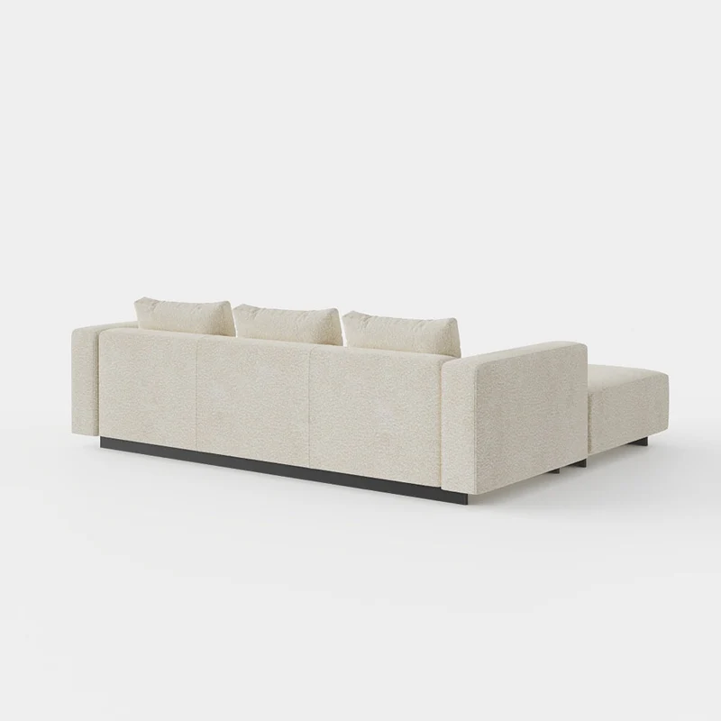 Evanyrouse Laggi 3-Sitzer Sofa mit Chaiselongue links