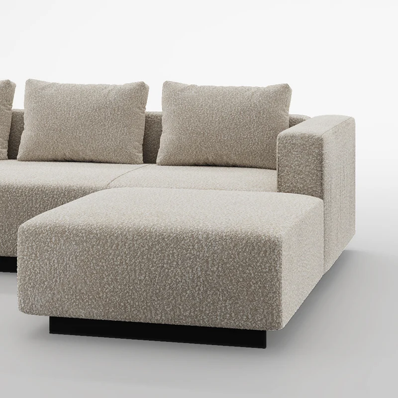 Evanyrouse Laggi 3-Sitzer Sofa mit Chaiselongue rechts