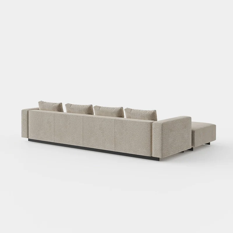 Evanyrouse Laggi 4-Sitzer Sofa mit Chaiselongue links
