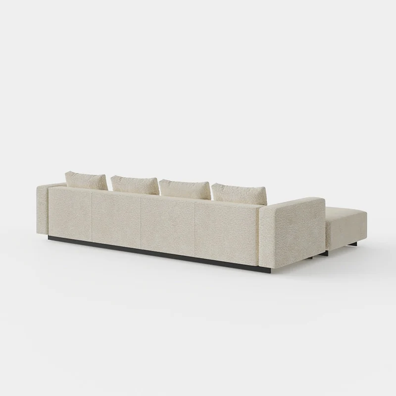 Evanyrouse Laggi 4-Sitzer Sofa mit Chaiselongue links