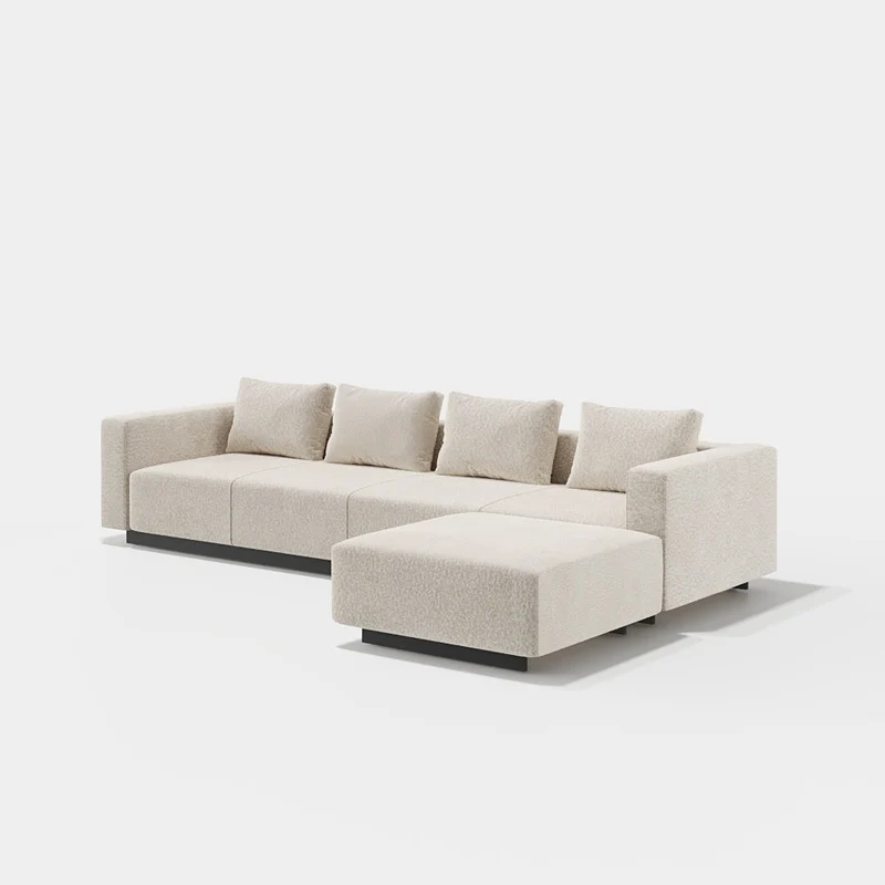 Evanyrouse Laggi 4-Sitzer Sofa mit Chaiselongue rechts