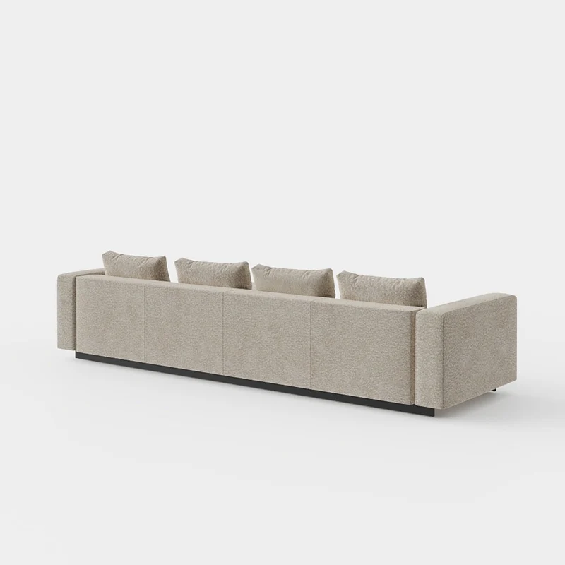 Evanyrouse Laggi 4-Sitzer Sofa mit Chaiselongue rechts