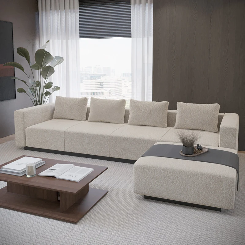 Evanyrouse Laggi 4-Sitzer Sofa mit Chaiselongue rechts