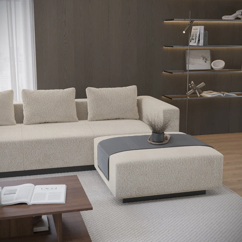 Evanyrouse Laggi 4-Sitzer Sofa mit Chaiselongue rechts