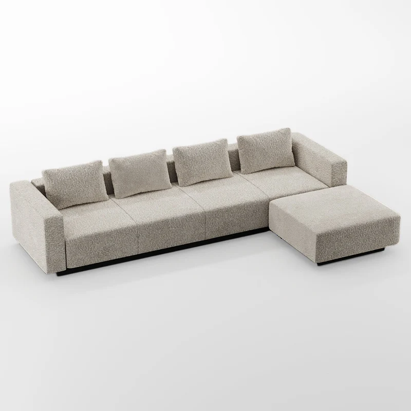 Evanyrouse Laggi 4-Sitzer Sofa mit Chaiselongue rechts