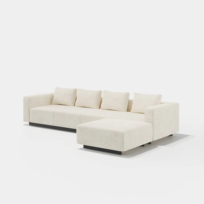 Evanyrouse Laggi 4-Sitzer Sofa mit Chaiselongue rechts