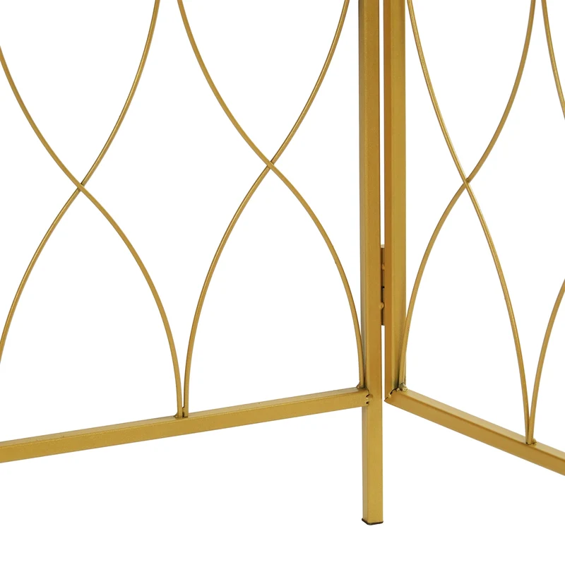 RAUMTEILER "LOUNGE" | Metall, gold, 170x120cm | Paravent