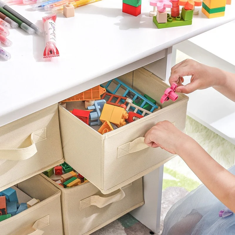 Yorbay Kindersitzgruppe mit Kindertisch und Stühlen