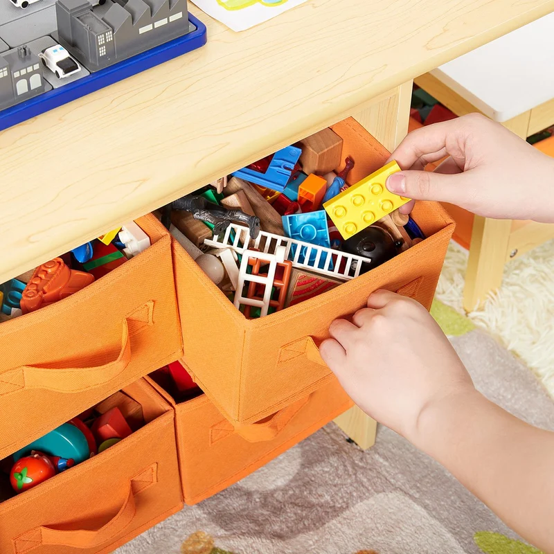 Yorbay Kindersitzgruppe mit Kindertisch und Stühlen