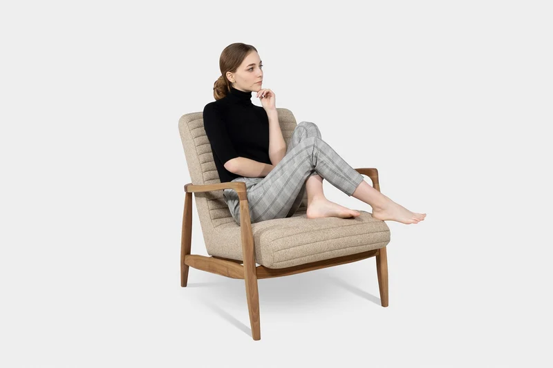 LAICA Sessel mit Ottomane