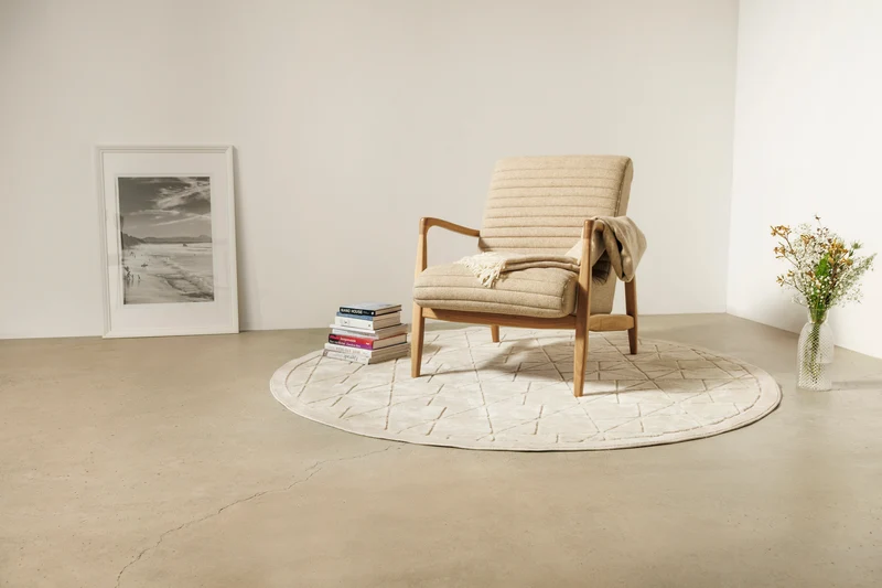 LAICA Sessel mit Ottomane