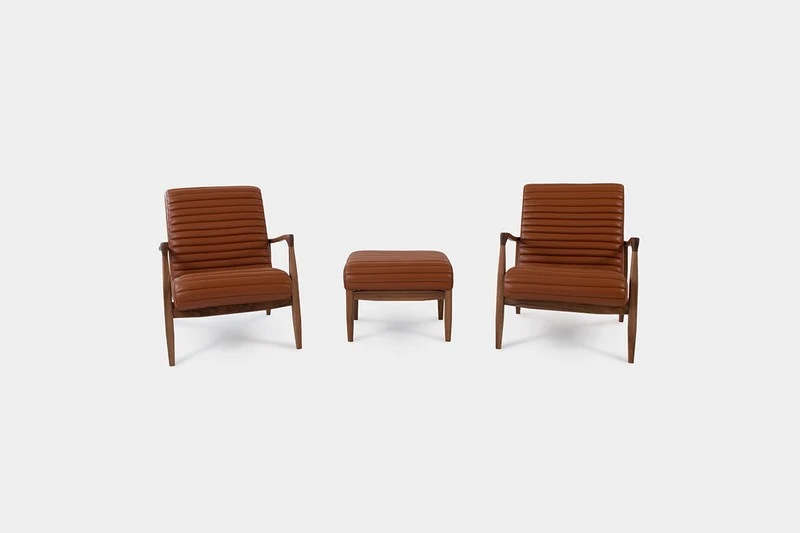 LAICA Sessel mit Ottomane
