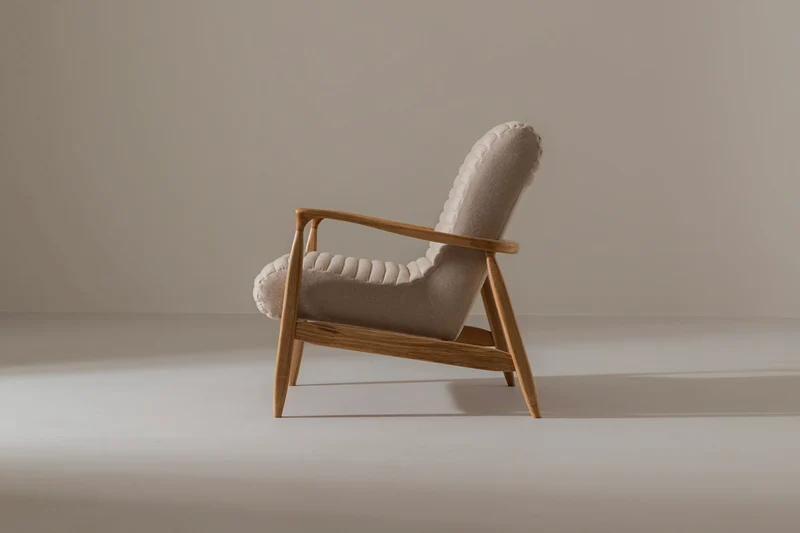 LAICA Sessel mit Ottomane