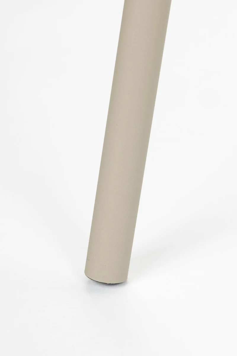 White Label Living Stehleuchte Susie – Beige, Eisen, 45 × 45 × 146 cm