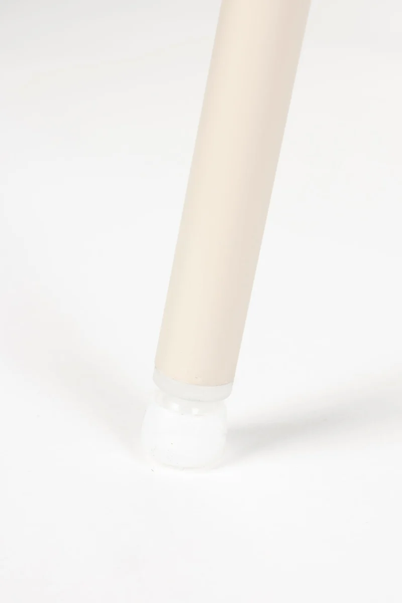 White Label Living Stuhl Marion – Braun, Polyester, 58,5 × 46,5 × 79 cm, 2er-Set