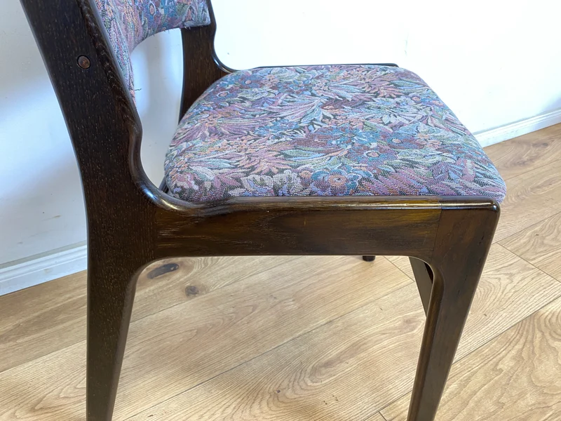 WMK Set aus 4 sehr gut erhaltenen skandinavischen Designerstühlen Modell 89 von Erik Buch für Anderssstrup