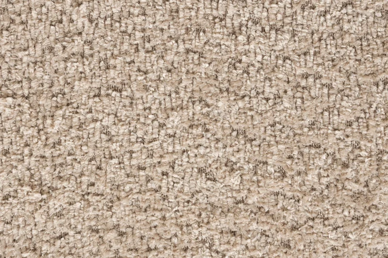 White Label Living Stuhl Jolien Schwarz/Beige Bouclé – 56 × 49 × 77 cm, 2er-Set