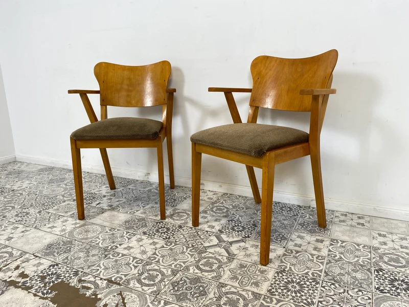 WMK 1/2 Sehr rarer & gut erhaltener Designerstuhl von Selman Selmanagić , Herbert Hirche & Liv Falkenberg für VEB Hellerau