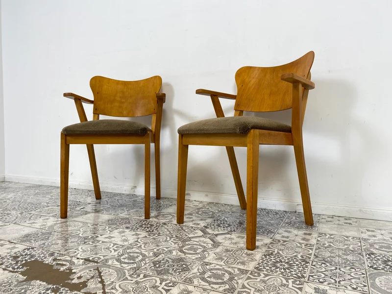 WMK 1/2 Sehr rarer & gut erhaltener Designerstuhl von Selman Selmanagić , Herbert Hirche & Liv Falkenberg für VEB Hellerau