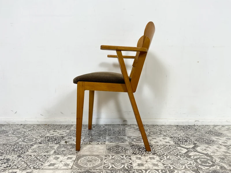 WMK 1/2 Sehr rarer & gut erhaltener Designerstuhl von Selman Selmanagić , Herbert Hirche & Liv Falkenberg für VEB Hellerau