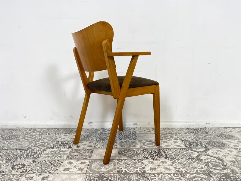 WMK 1/2 Sehr rarer & gut erhaltener Designerstuhl von Selman Selmanagić , Herbert Hirche & Liv Falkenberg für VEB Hellerau