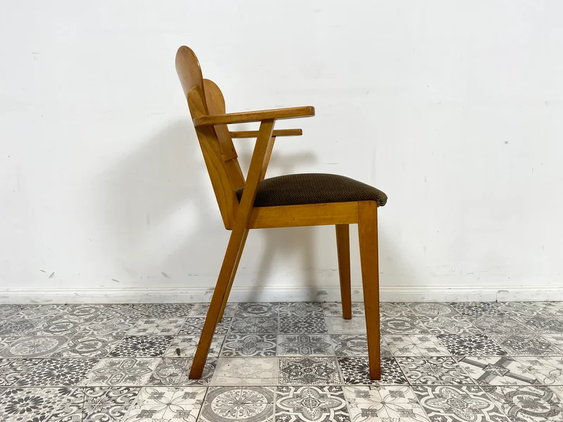 WMK 1/2 Sehr rarer & gut erhaltener Designerstuhl von Selman Selmanagić , Herbert Hirche & Liv Falkenberg für VEB Hellerau
