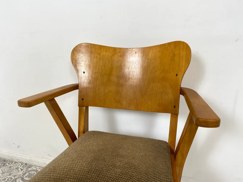 WMK 1/2 Sehr rarer & gut erhaltener Designerstuhl von Selman Selmanagić , Herbert Hirche & Liv Falkenberg für VEB Hellerau