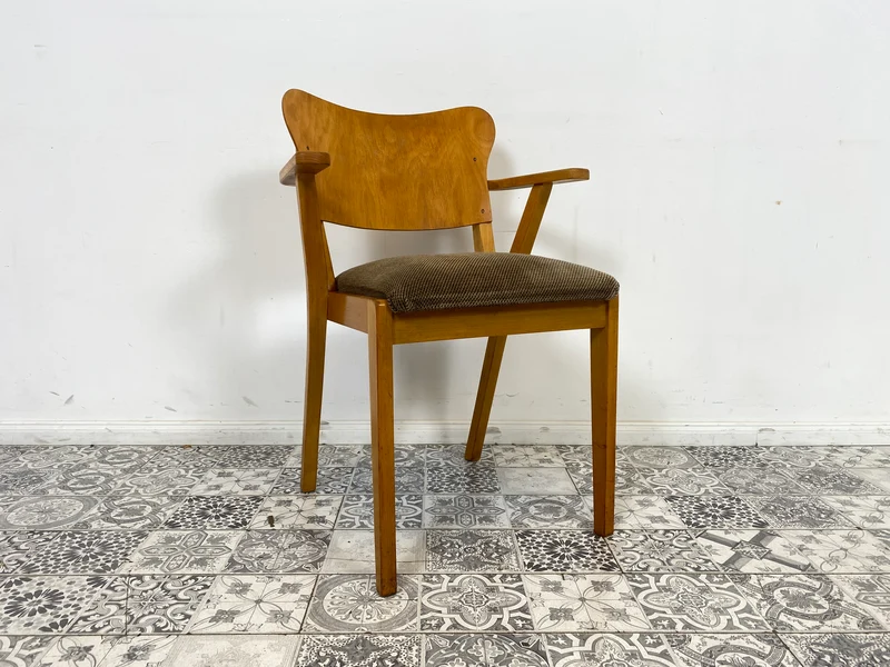 WMK 1/2 Sehr rarer & gut erhaltener Designerstuhl von Selman Selmanagić , Herbert Hirche & Liv Falkenberg für VEB Hellerau