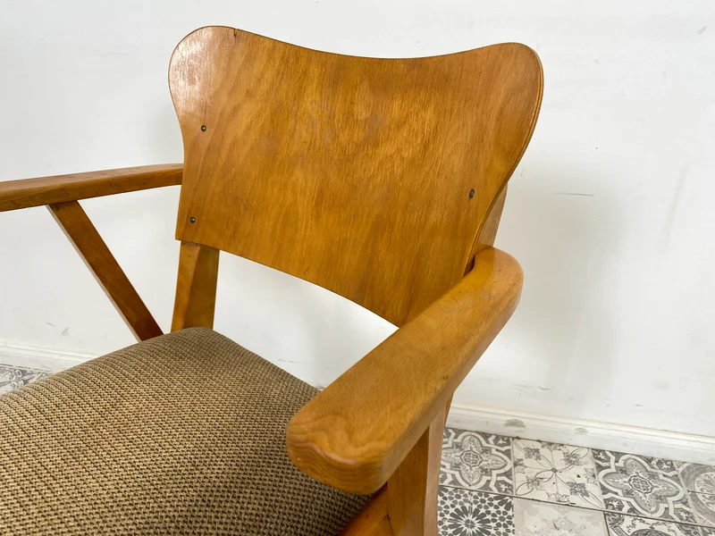 WMK 1/2 Sehr rarer & gut erhaltener Designerstuhl von Selman Selmanagić , Herbert Hirche & Liv Falkenberg für VEB Hellerau