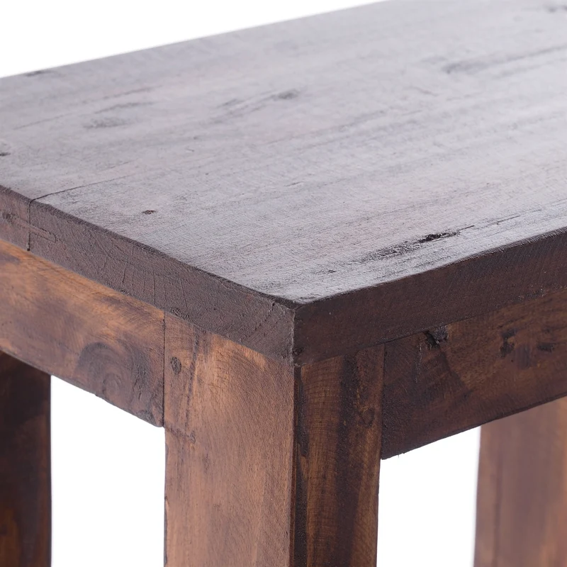 TRITTLEITER "STEP" | 46x37 cm (HxB), Altholz | Tritthocker | Farbe: 03 dunkelbraun