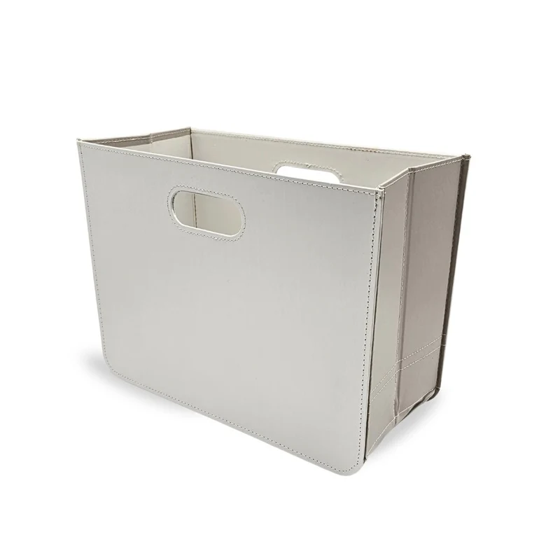 DESIGN ZEITUNGSKORB "BUSINESS" | beige, 30,5 cm | Magazinhalter