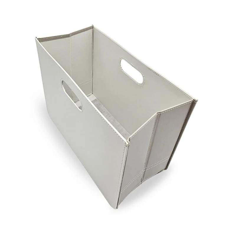 DESIGN ZEITUNGSKORB "BUSINESS" | beige, 30,5 cm | Magazinhalter