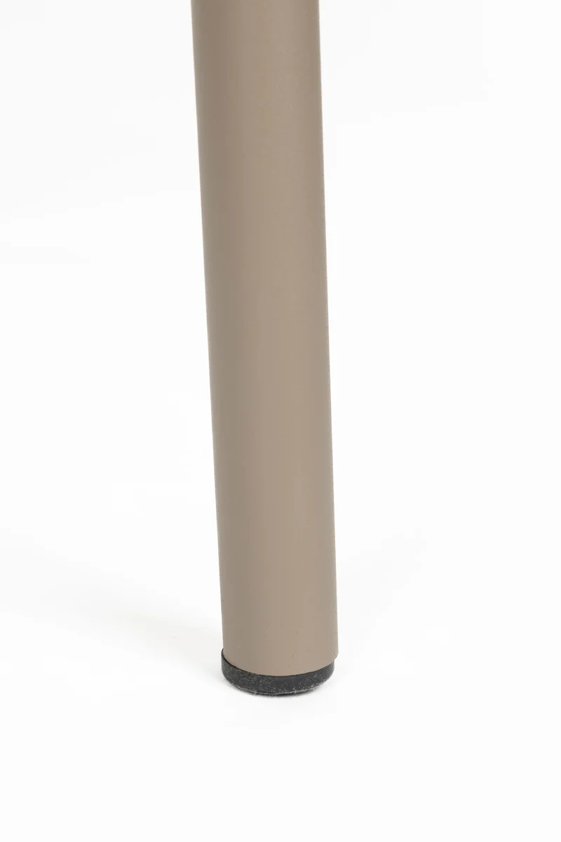 White Label Living Stuhl Jasmine Light Multicolour – Polyester, 63 × 50 × 85 cm, 2er-Set