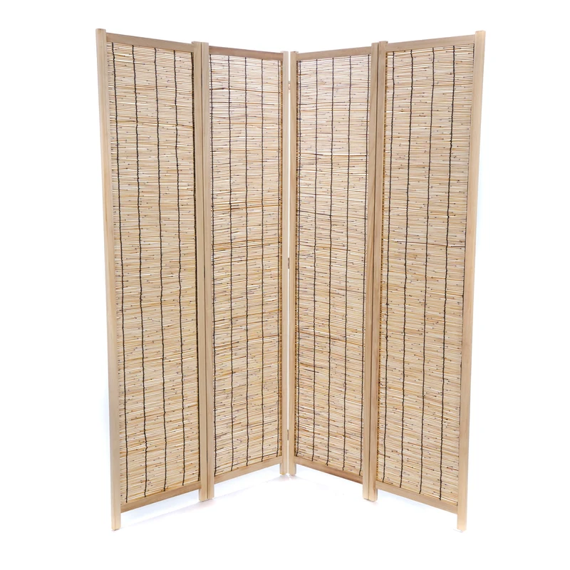 RAUMTEILER "GRAN PLAYA" | Schilfrohr, 170x160 cm | Paravent | Farbe: natur