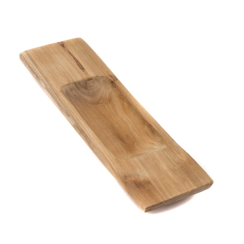 TEAKHOLZ SCHALE "BARCO 40" | Teak | Holz Tablett, Servierschale