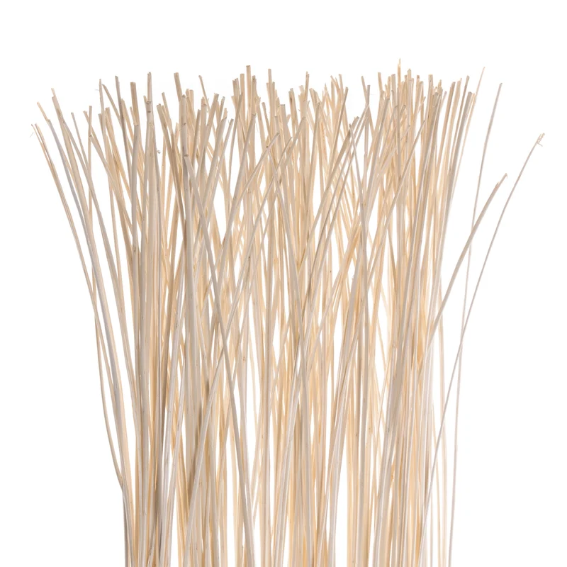 RAUMTEILER "SLIM" | Weide, 170x40cm | Paravent Zweige, Stellwand | Farbe: geblichen