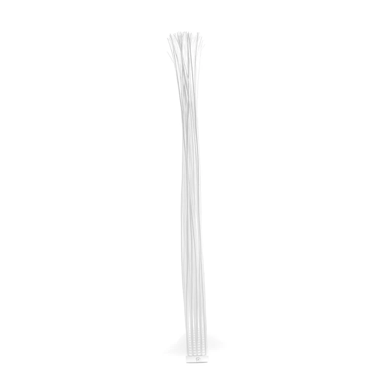 RAUMTEILER "SLIM" | Weide, 170x40cm | Paravent Zweige, Stellwand | Farbe: weiß