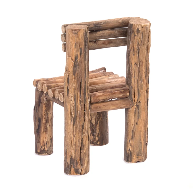 BLUMENHOCKER "BLOOM" | Teak, 50 cm | Pflanzenhocker