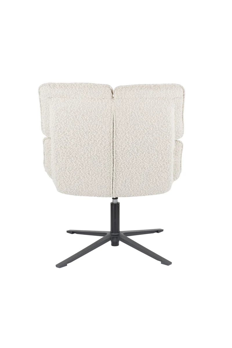 White Label Living Loungesessel Bros – Polyester, 78 × 68 × 92 cm